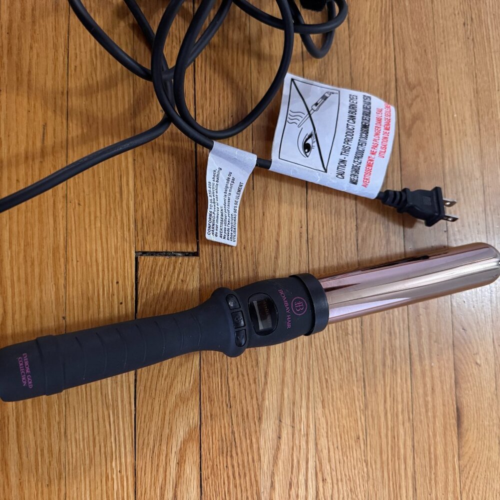 Bombay Hair- 32mm Digital Curling Barrel Wand with Cool Tip – 1.25”